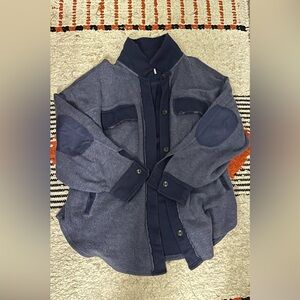 Free People oversized and long overshirt/jacket size L